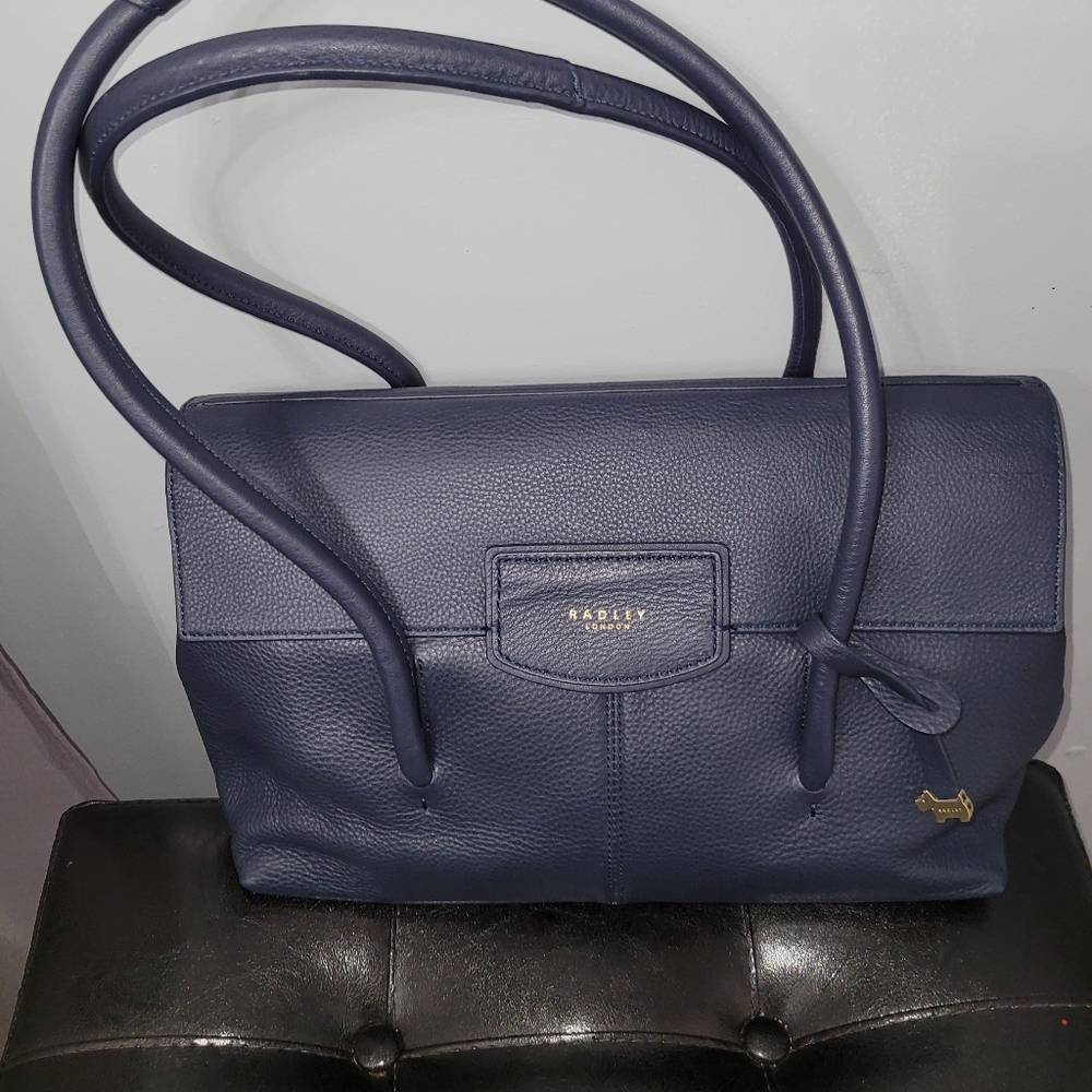 London Radley navy bag